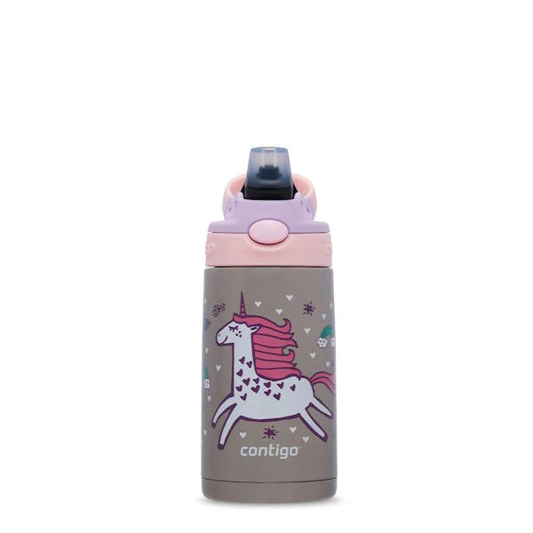 בקבוק מתכת 385ml חד קרן Contigo