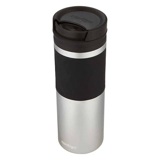 כוס תרמית TWISTEAL GLAZE 470ml כסוף Contigo
