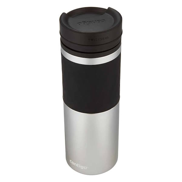 כוס תרמית TWISTEAL GLAZE 470ml כסוף Contigo