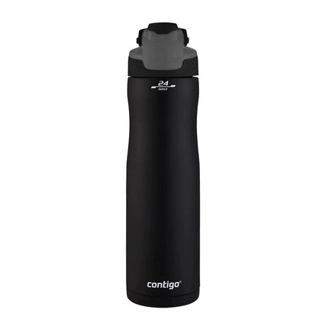 בקבוק מתכת Autoseal 720ml שחור Contigo