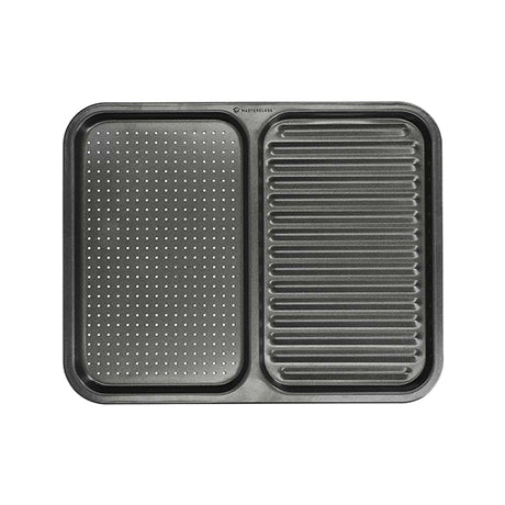 משטח צלייה כפול 39X31 ס"מ Kitchencraft
