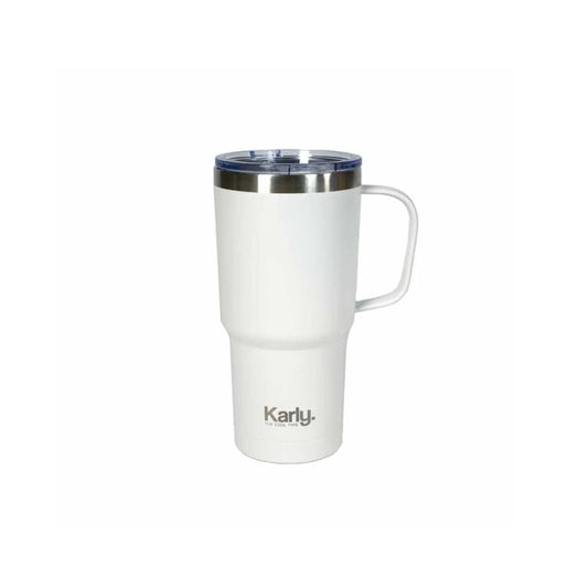 כוס תרמית לבן KARLY TUMBLER 600ml