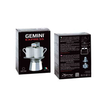 מקינטה 1-2 כוסות לאינדוקציה דגם Gemini Express Espresso Maker