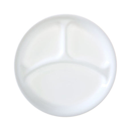 צלחת מחולקת Winter Frost White 21.5cm קורנינג