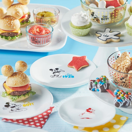 סט 8 צלחות מנה ראשונה Mickey by Disney קורנינג