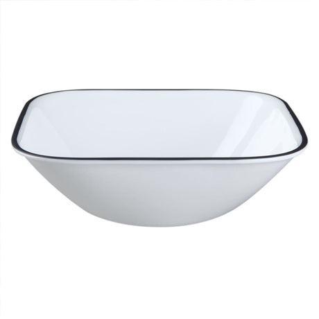 קערת מרק מרובעת 650ml פס שחור קורנינג