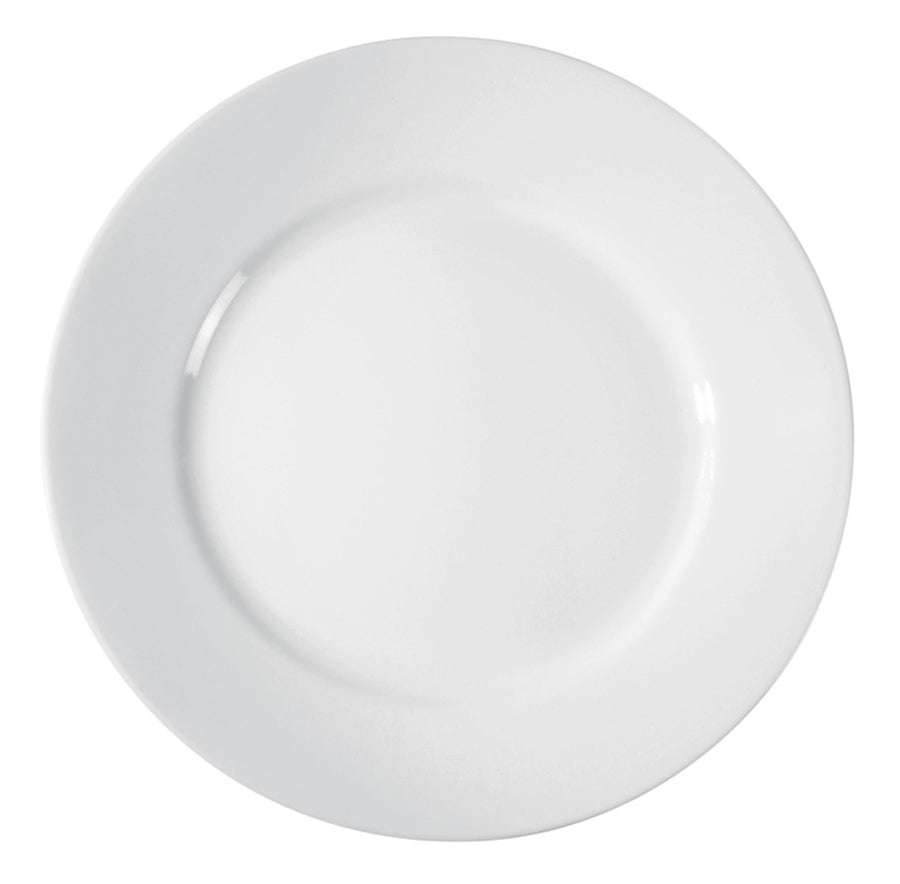 צלחת מנה ראשונה דגם Dazzling White קורנינג