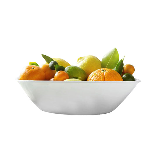 קערת מרובעת 1 ליטר Pure White 400 קורנינג