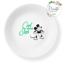 צלחת מנה ראשונה קורנינג Mickey by Disney ירוק
