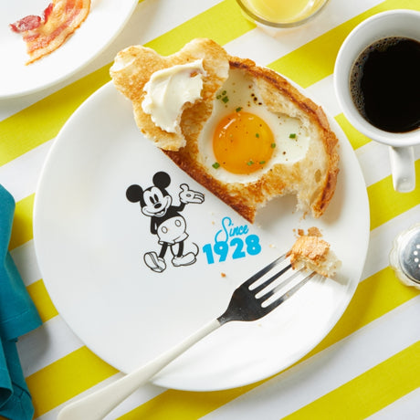 צלחת מנה ראשונה קורנינג Mickey by Disney כחול