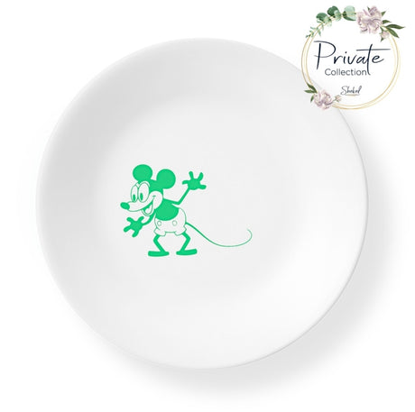 צלחת עוגה קורנינג Mickey by Disney ירוק