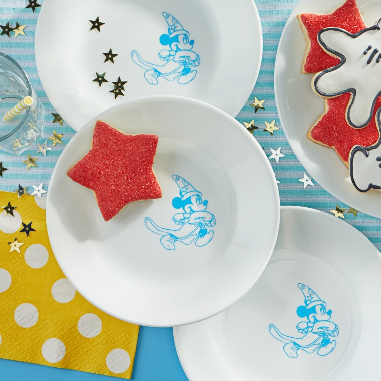 צלחת עוגה קורנינג Mickey by Disney כחול
