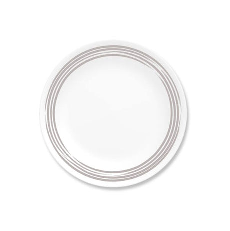 צלחת מנה ראשונה Brushed Silver קורנינג