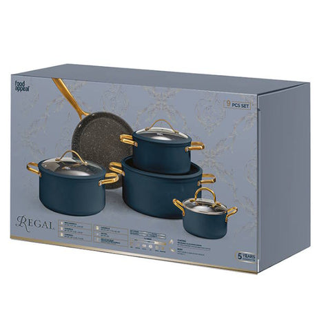סט 9 חלקים REGAL כחול Food Appeal