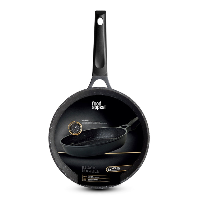 סט בישול ואירוח יוקרתי 4 חלקים Food Appeal Black Marble