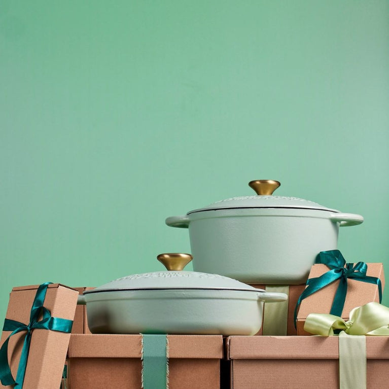 סיר 6.3 ליטר יציקת ברזל HERITAGE 28cm מרווה Food Appeal