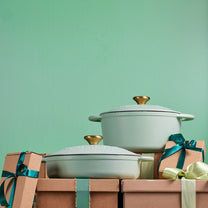 סיר אובלי 6.3 ליטר יציקת ברזל HERITAGE 33.5cm מרווה Food Appeal