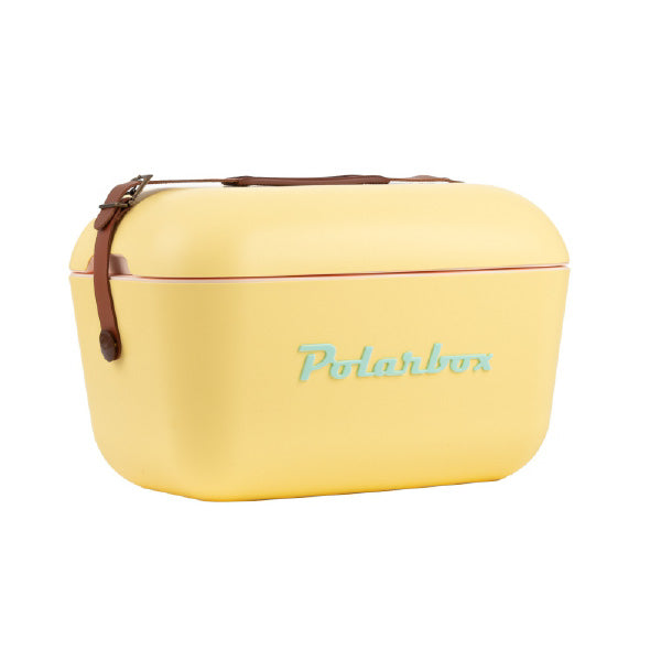 צידנית רטרו 20 ליטר צהוב/חום Polarbox
