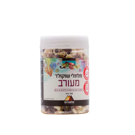 תלתלי שוקולד חלב מעורב