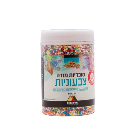 סוכריות מזרה צבעוניות