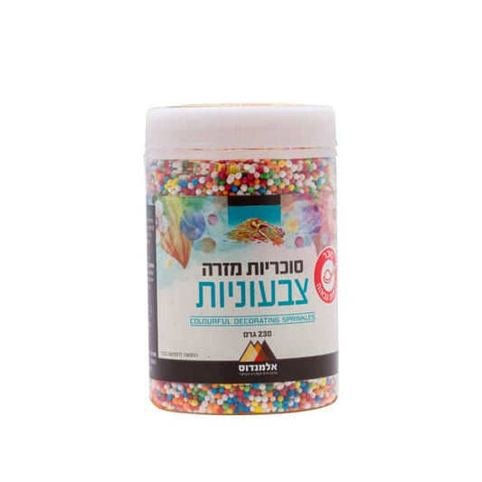 סוכריות מזרה צבעוניות