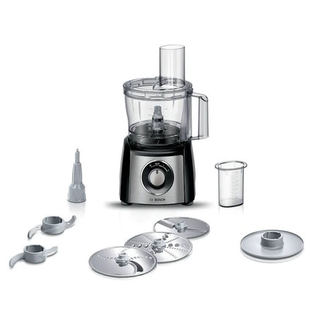 מעבד מזון קומפקטי שחור BOSCH MCM3421M
