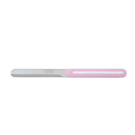 סכין מריחה משוננת ורוד לבן Arcos Linea 10cm