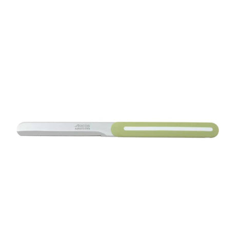סכין מריחה משוננת ירוק לבן Arcos Linea 10cm