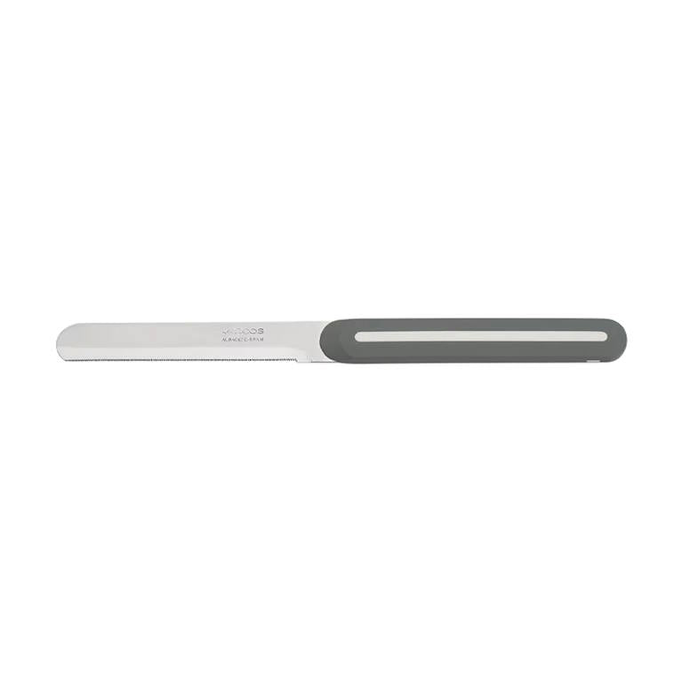 סכין מריחה משוננת אפור-לבן Arcos Linea 10cm