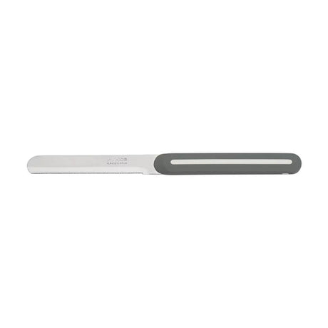 סכין מריחה משוננת אפור-לבן Arcos Linea 10cm