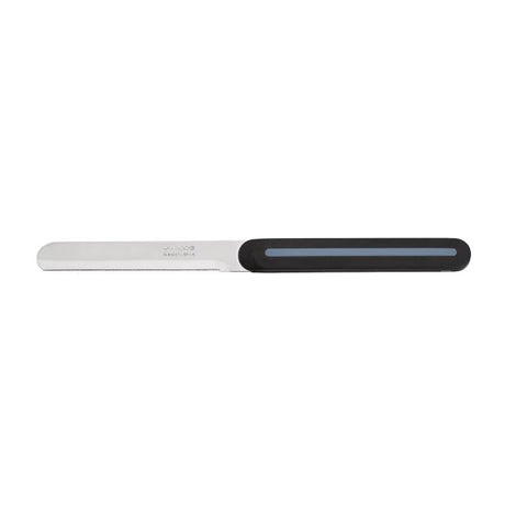 סכין מריחה משוננת שחור-כחול Arcos Linea 10cm