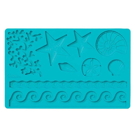 שבלונה לבצק סוכר ים Wilton