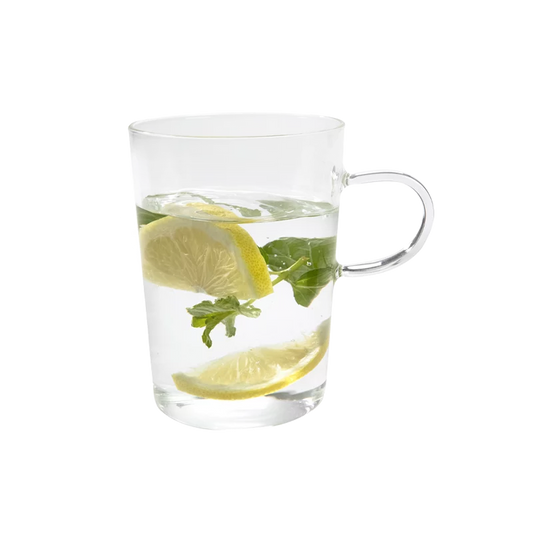כוס זכוכית גבוהה Bistro עם ידית Roso 450ml