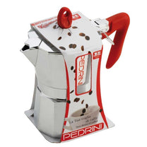 מקינטה אלומיניום 6 כוסות Pedrini Caffe