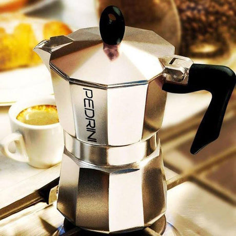 מקינטה אלומיניום 2 כוסות Pedrini Caffe