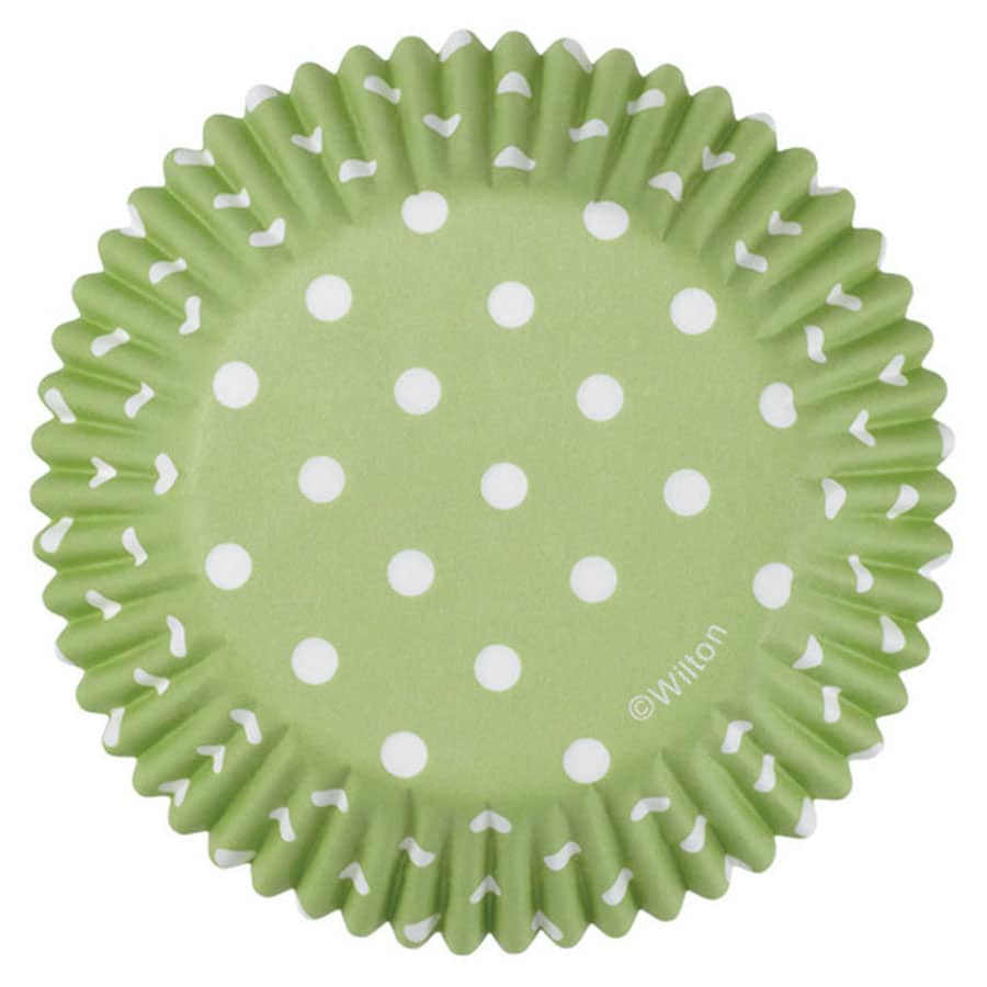 מנג'טים ירוק עם נקודות Wilton