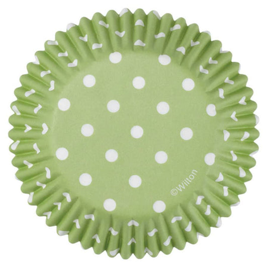 מנג'טים ירוק עם נקודות Wilton