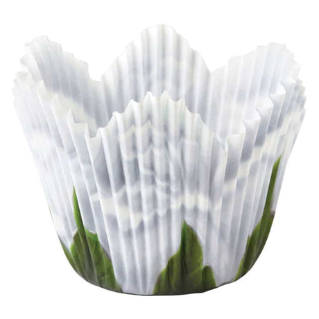 מנג'טים עלה כותרת שושנה לבנה Wilton