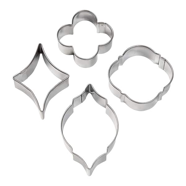 סט 4 חותכנים לבצק סוכר Wilton