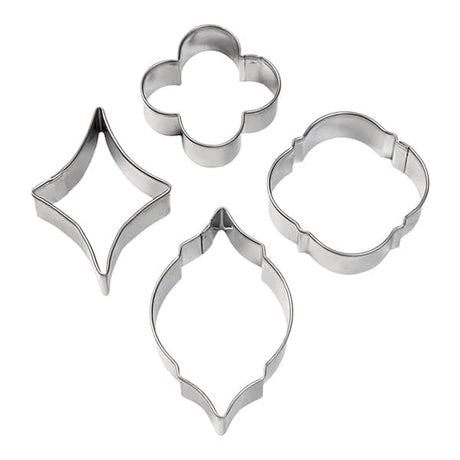 סט 4 חותכנים לבצק סוכר Wilton