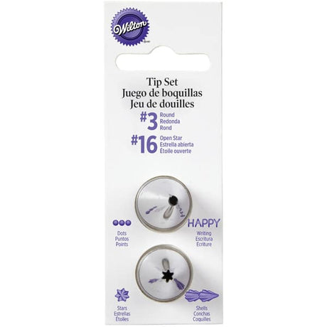 סט צנטר קטן חלק 3' ומשונן 16' Wilton