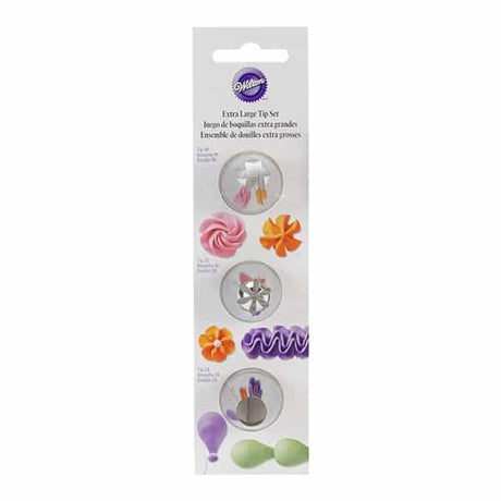 סט 3 צנטרים (1M,2D,2A) Wilton