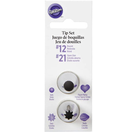 סט צנטר קטן חלק ומשונן 21 Wilton