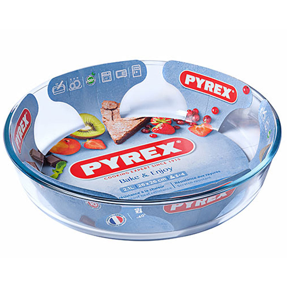 תבנית עגולה Pyrex 26cm