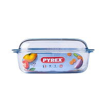 תבנית מלבנית עם מכסה זכוכית 6.7 ליטר Pyrex