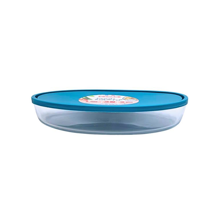 כלי אחסון אובלי 3.1 ליטר Pyrex