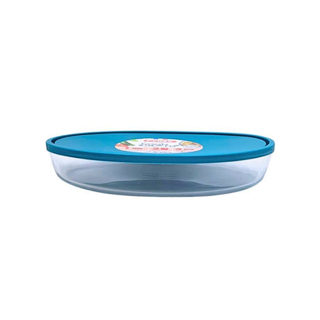 כלי אחסון אובלי 3.1 ליטר Pyrex
