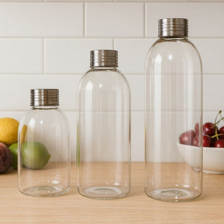  בקבוק זכוכית עם פקק ALFA 550 ml 850ml 1150ml