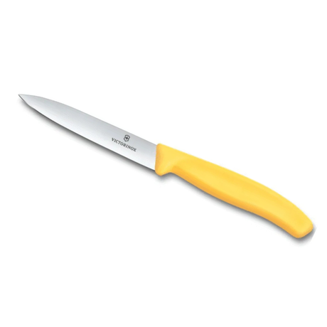 סכין ירקות חלקה להב שפיץ Victorinox 10cm