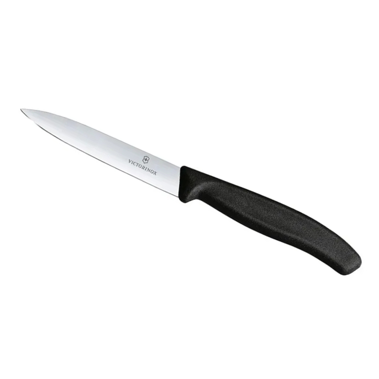 סכין ירקות חלקה להב שפיץ Victorinox 10cm